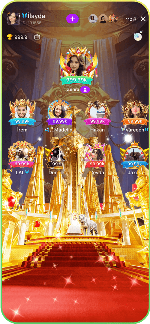 Comparaison des avantages entre les guildes Xena Live incluant les revenus et le support