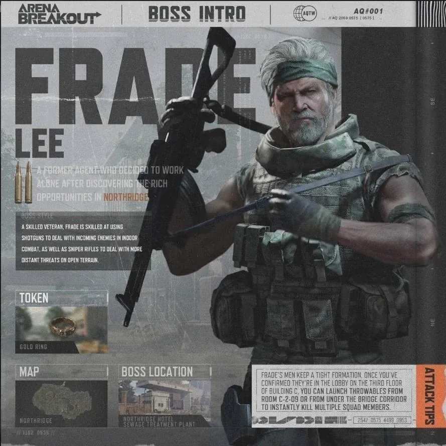 暗区突围北山首领弗雷德