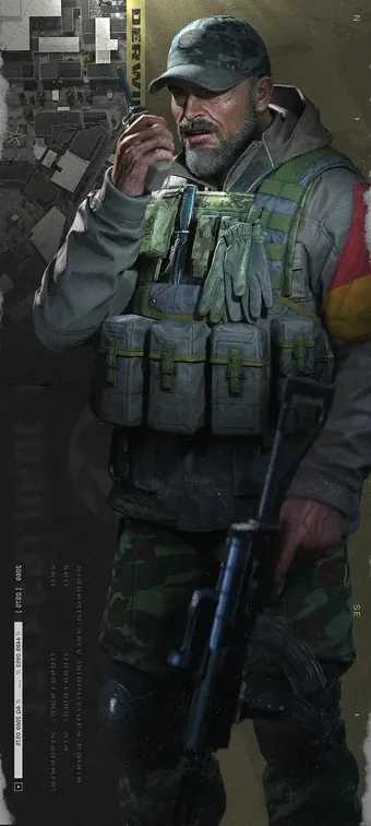 暗区突围首领德尔文及其随从角色截图