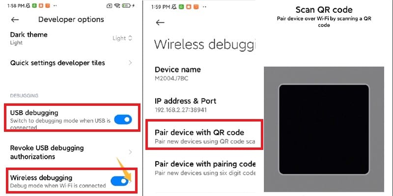 Interface des contacts officiels de Mango Live
