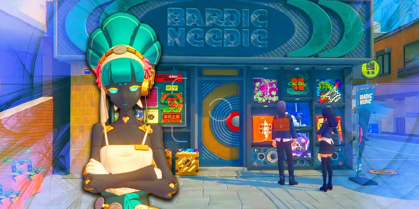 Zenless Zone Zero Bardic Needle interface for Drive Disc tuning slots 4-6