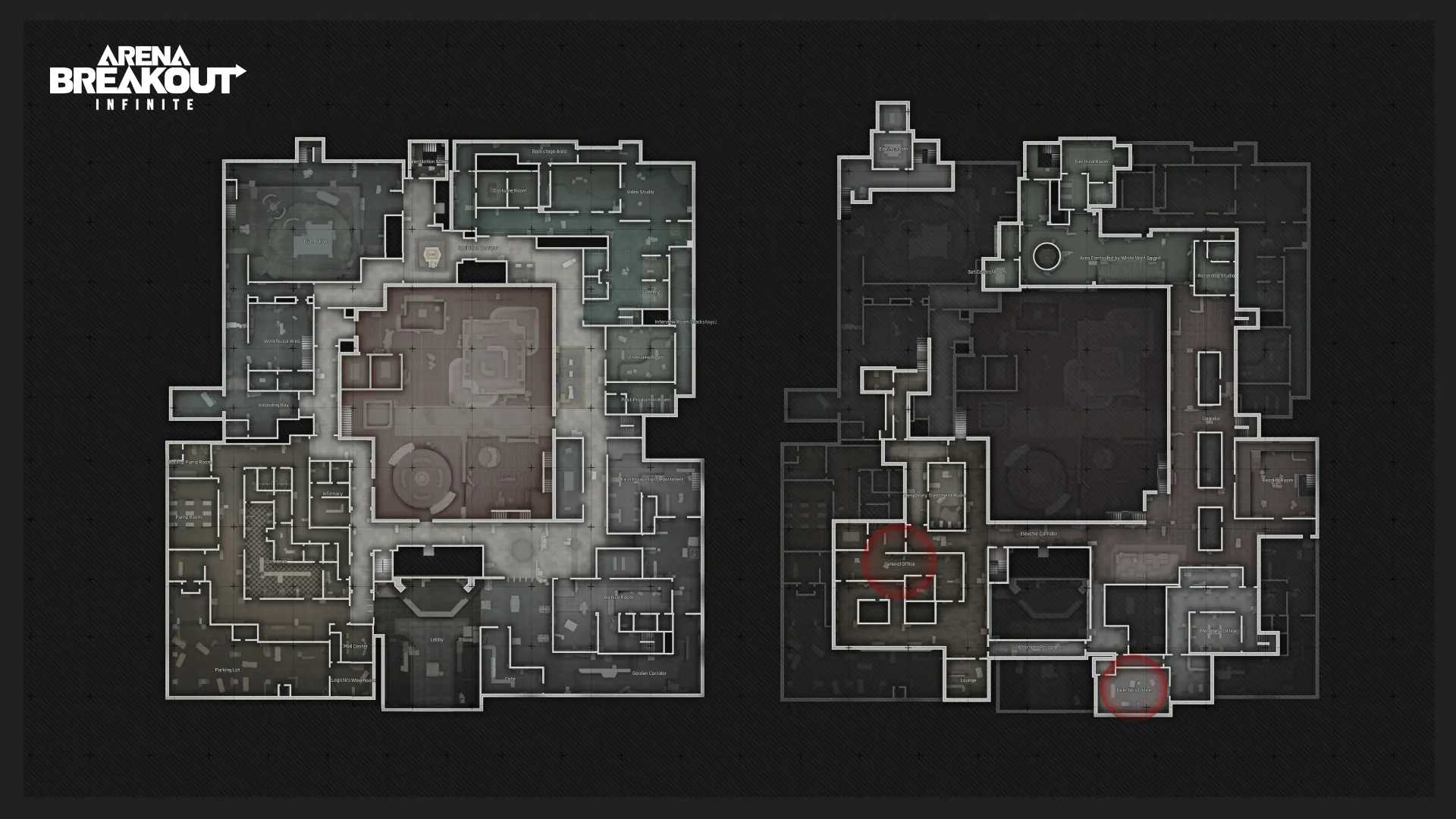 暗区突围电视台地图免费路线指南