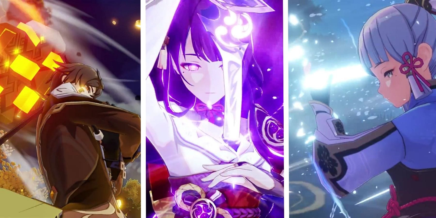 原神角色元素爆发动画截图