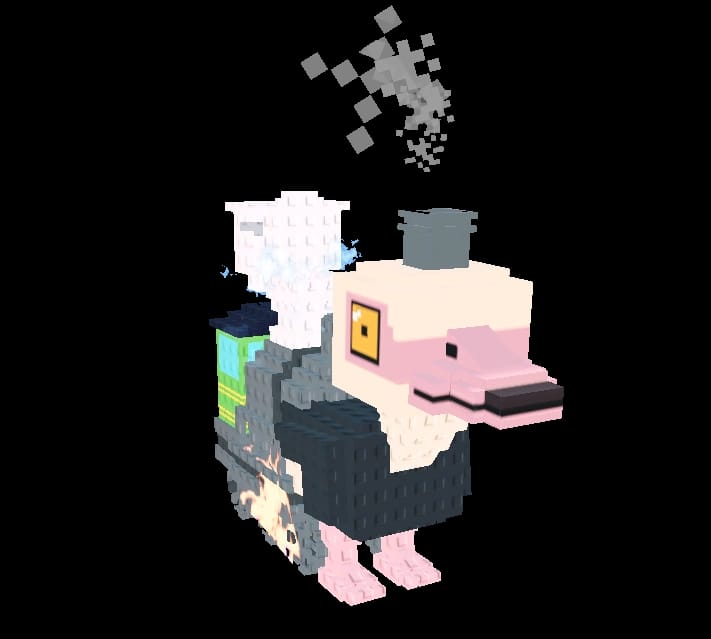 Steal a Brainrot 中的 Trenostruzzo Turbo 4000 装备，提供每秒 31 万的挂机收益