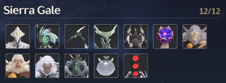 鸣潮卡特希亚气动 DPS 专用啸谷长风 5 件套声骸