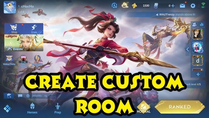 Honor of Kings (國際版) 1v1 自定義對戰夥伴親密度設置指南