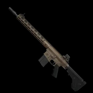 暗區突圍 M110 步槍裝備截圖用於市場倒賣