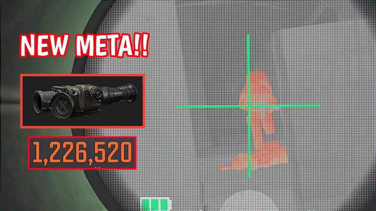 暗區突圍熱成像瞄具配件用於高利潤倒賣