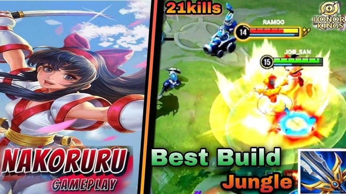 Honor of Kings 國際版娜可露露技能連招教學順序