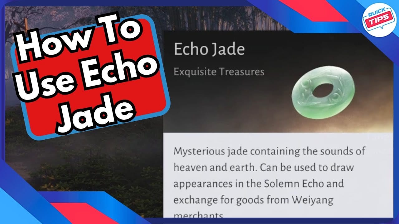 Guide des priorités de dépenses du Jade d'Écho dans Where Winds Meet