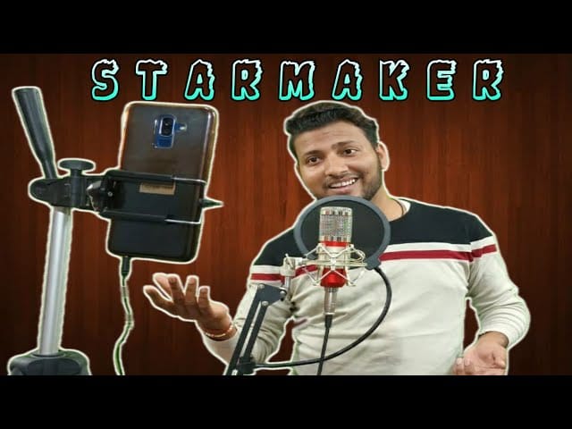 Interface des réglages micro et des préréglages du mode Studio de StarMaker: Sing Karaoke