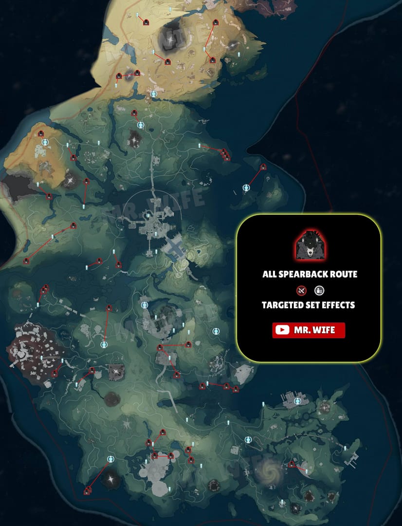 Guide pour un itinéraire de farm d'échos optimisé de 20 minutes dans Wuthering Waves avec points de passage et chemins