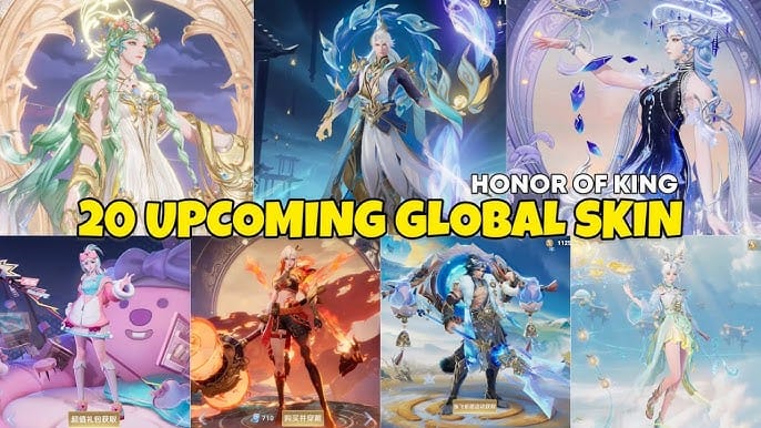 傳說對決(Honor of Kings)Hello Kitty 聯動造型遊戲內視覺特效截圖