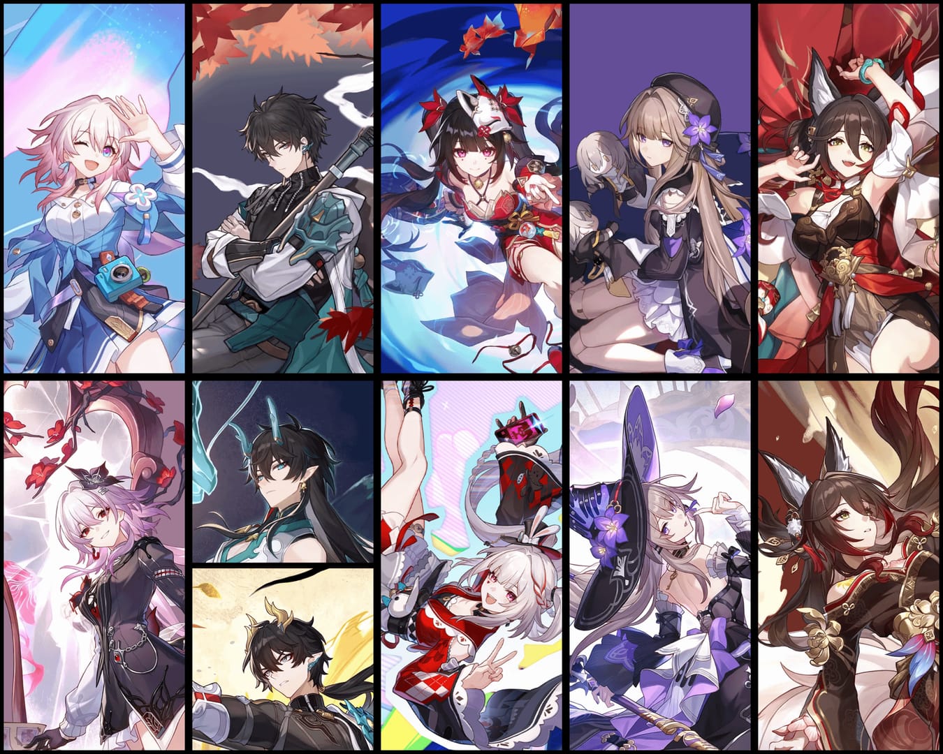 Carta perbandingan Honkai Star Rail Sparxie vs Sparkle menunjukkan peranan DPS dan sokongan