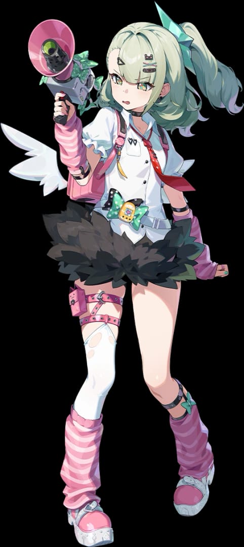 Zenless Zone Zero Sunna character artwork for Physical Support agent analysis