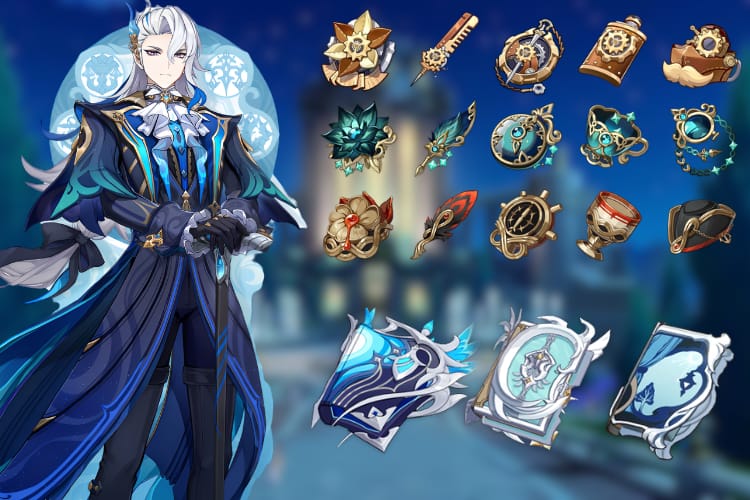 Guide d'optimisation des artefacts pour Neuvillette Genshin Impact