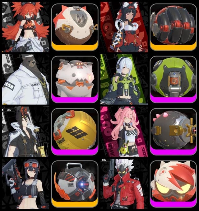 Zenless Zone Zero Aria Angel in the Shell vs Weeping Gemini damage comparison chart