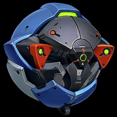 Иконка амплификатора Миротворец в Zenless Zone Zero, отображающая характеристики щита Сета и модификацию накопления аномалии.