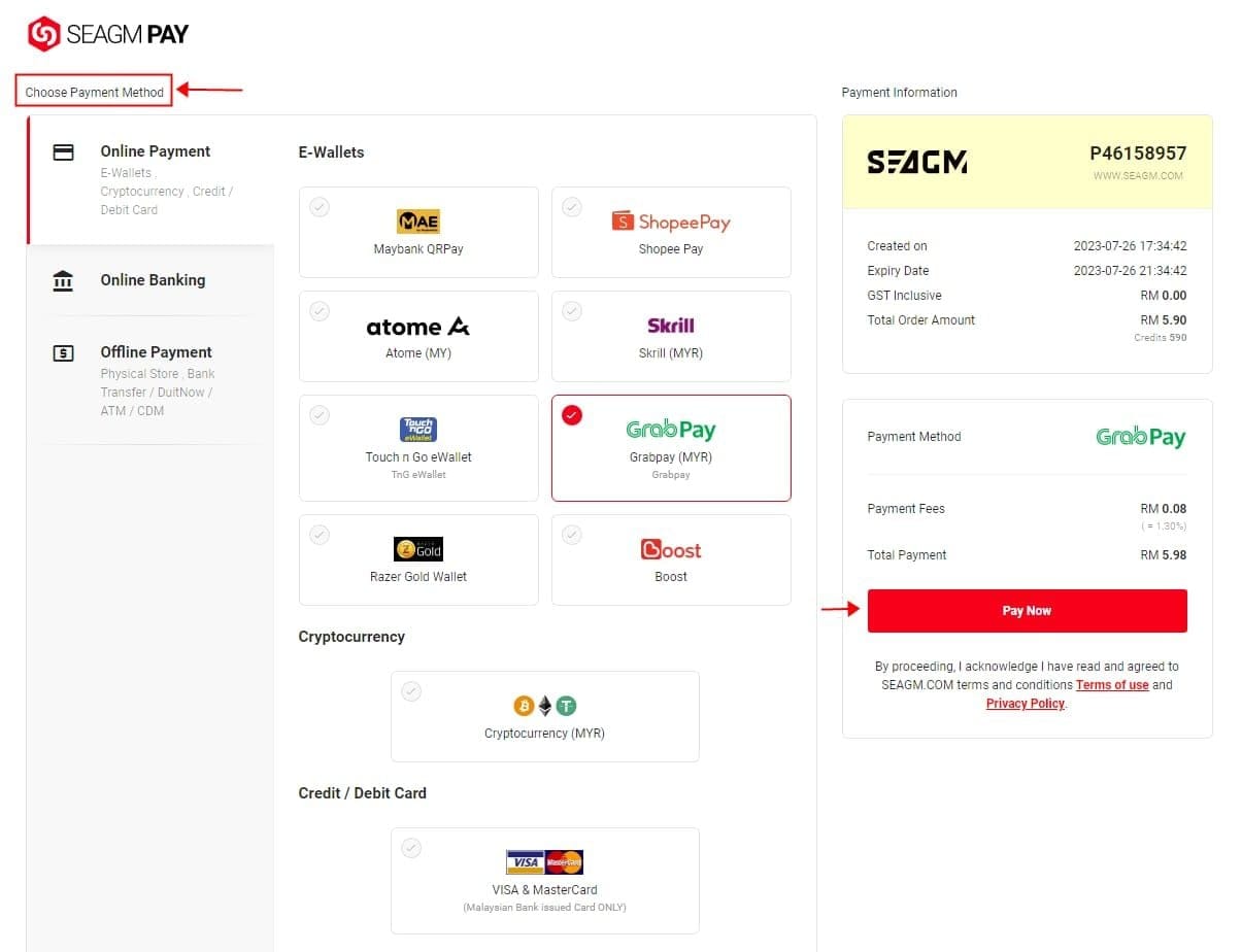Mango Live diamond purchase process guide screenshot