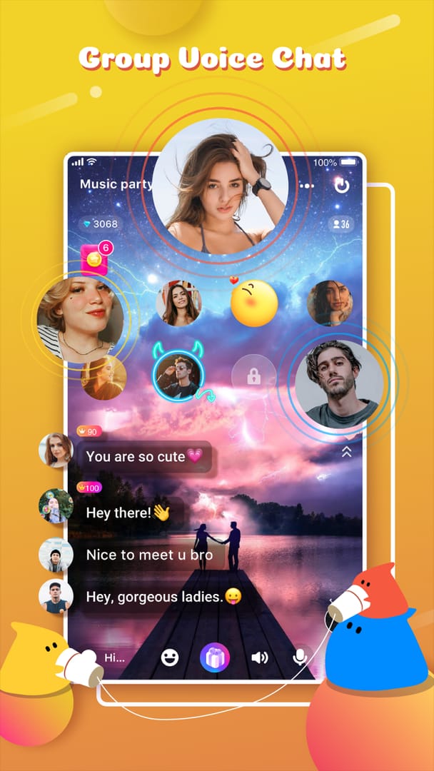 YoHo: Пошаговое руководство по покупке бриллиантового кольца в системе бракосочетания группового голосового чата