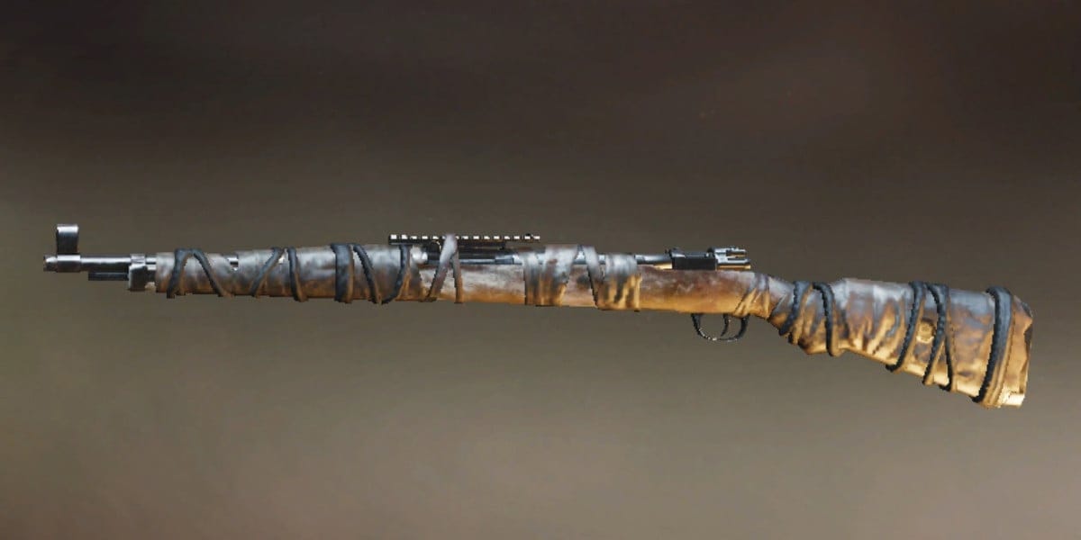 Skin d'arme Kar98K Hundred Rhythms du Royale Pass A18 de PUBG Mobile