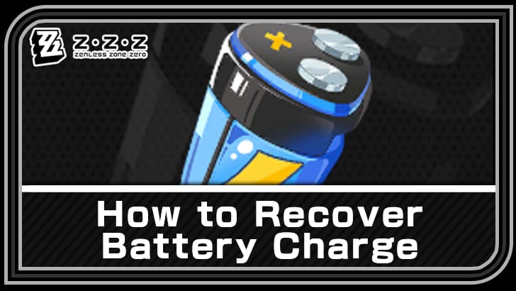Zenless Zone Zero Drive Disc interface showing Battery Charge substat