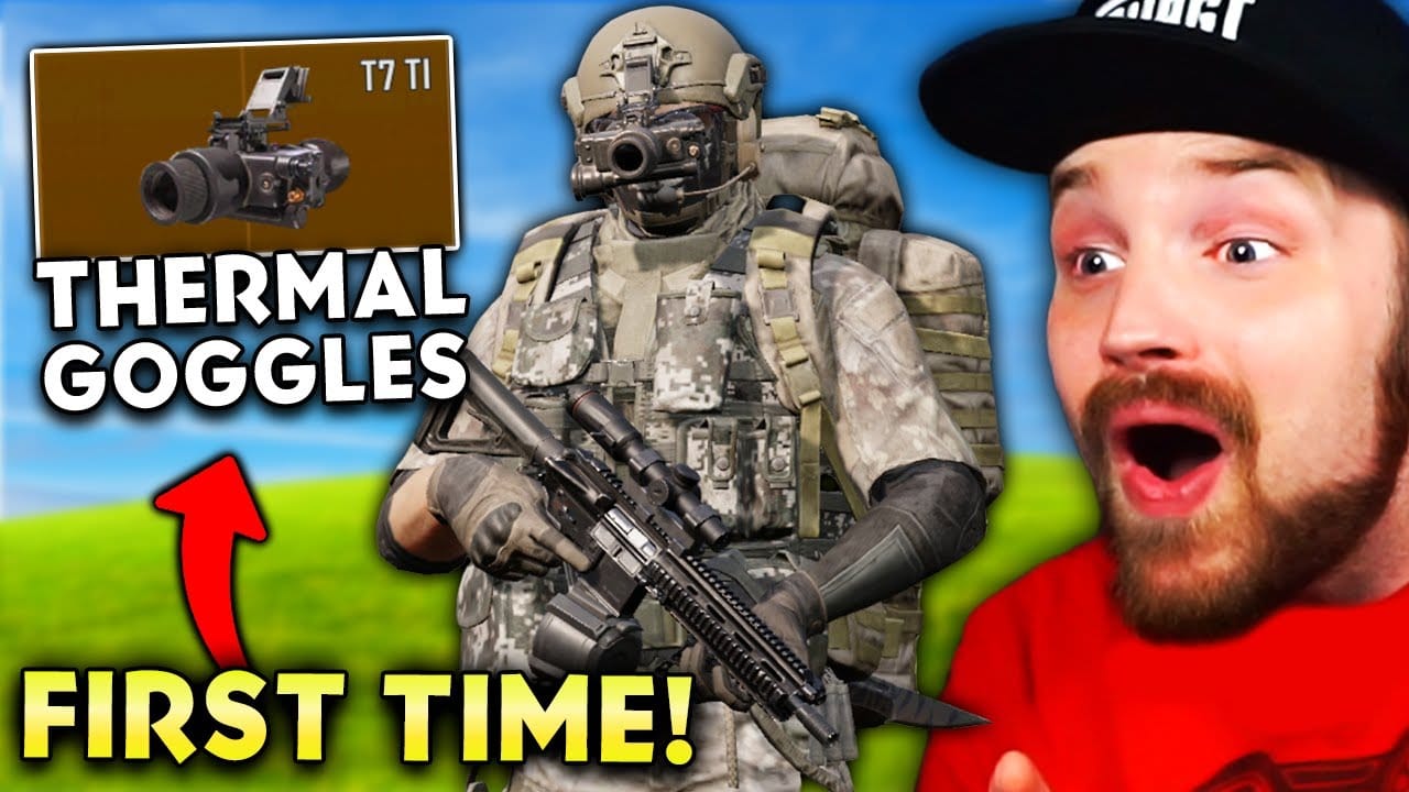 仓库中的暗区突围 T7 热成像仪装备