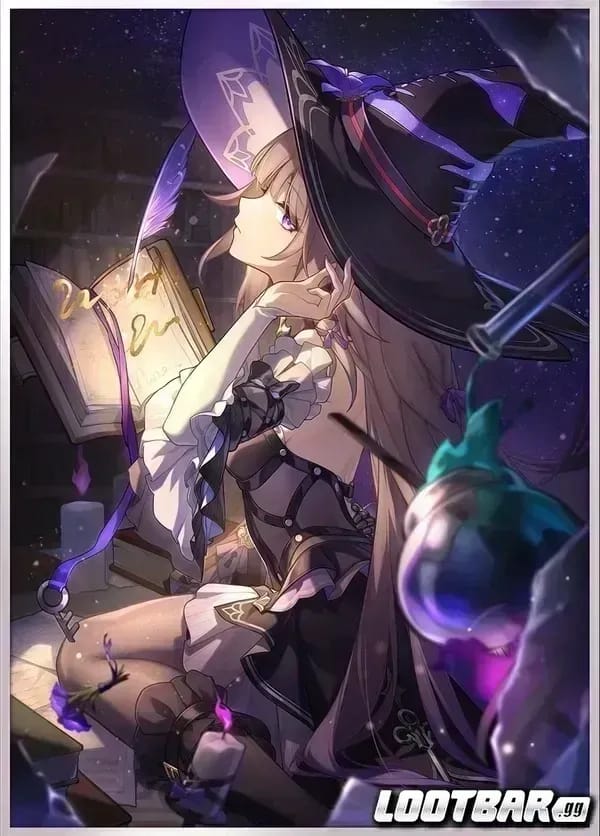 Арт сигнатурного Светового конуса Герты в Honkai Star Rail