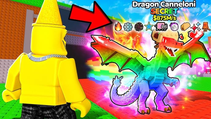 Steal a Brainrot 脑残片变异收益倍率对比图