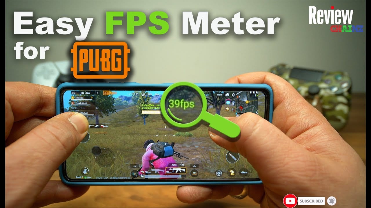 PUBG MobileのFPSカウンター比較：安定した120 FPS vs 過熱によるスロットリングでのドロップ