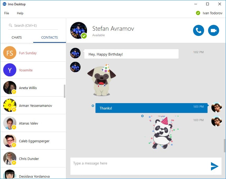 商务办公场景下 IMO 桌面应用与网页版界面的对比