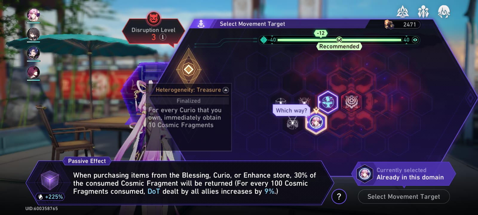 Honkai Star Rail Gold and Gears Company Time Custom Dice showing General Observation and General Vandalism faces