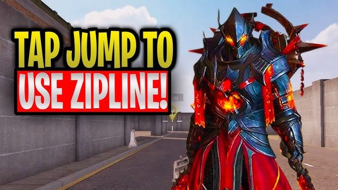 Blood Strike 滑索假動作移動中截圖