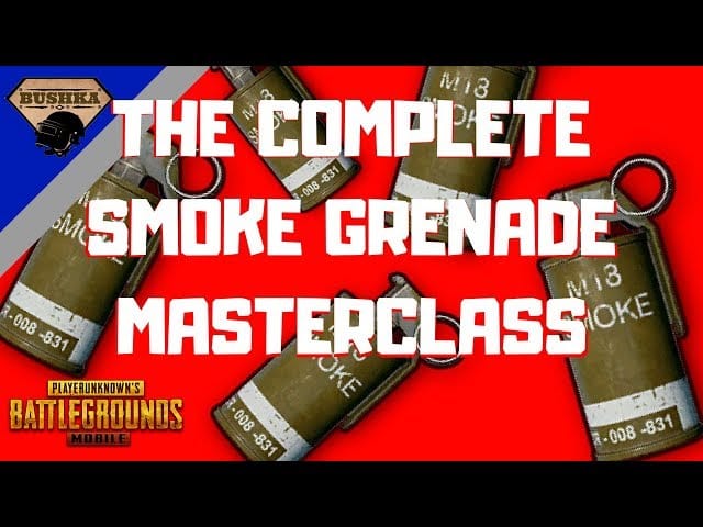 PUBG Mobile 烟雾弹转移部署指南