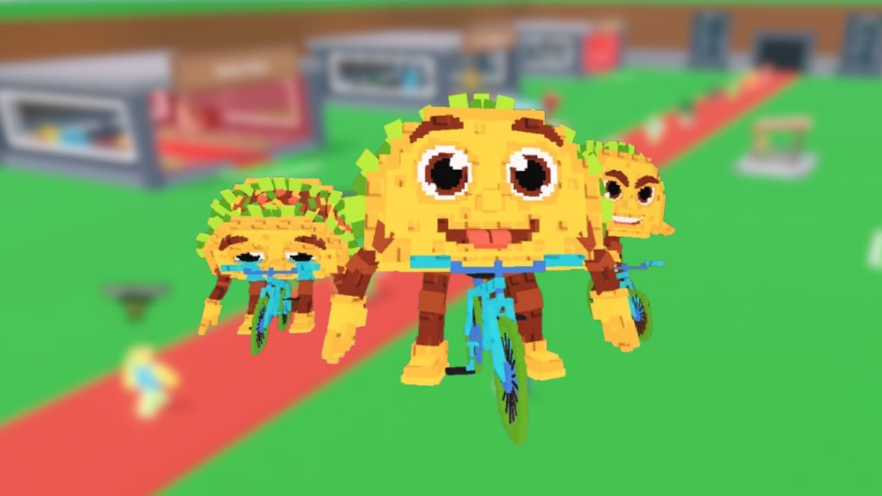 Steal a Brainrot Los Tacoritas 시크릿 등급 브레인롯 캐릭터 아트워크