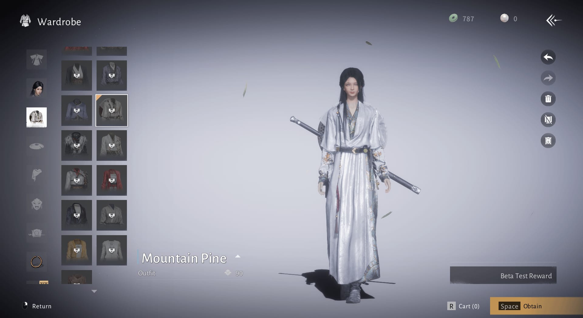 عرض للأزياء المميزة الحصرية للنسخة التجريبية المفتوحة العالمية للعبة Where Winds Meet