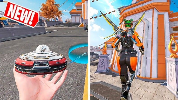 《Blood Strike》ALONDRA 角色，拥有“弧形陷阱”和“喷气背包”能力