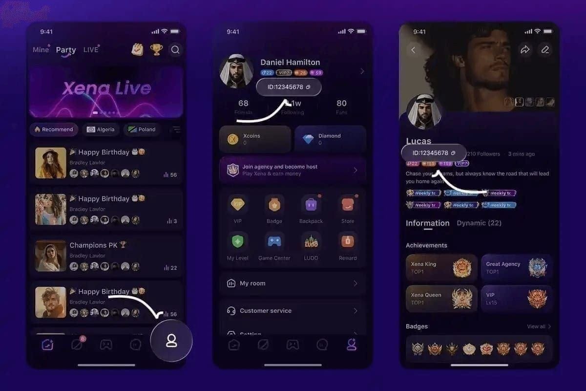 Xena Liveコインパッケージの比較チャート。キャッスルギフトのカバー範囲と節約額