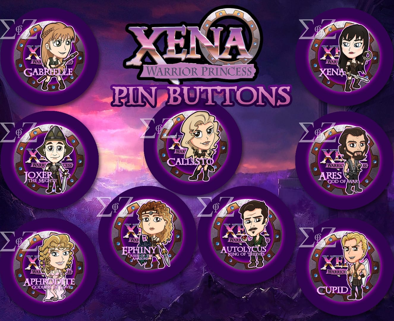 Antara muka Lencana Animasi Premium Aidilfitri Xena Live