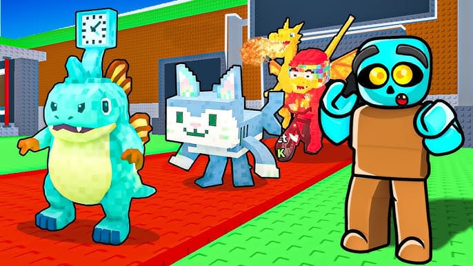 Perbandingan jadual ganjaran haiwan peliharaan Bos Ohio Steal a Brainrot dengan tahap jarang dan haiwan peliharaan OG