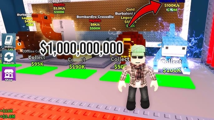 Panduan pertarungan Bos Ohio Steal a Brainrot yang menunjukkan fasa strategi solo