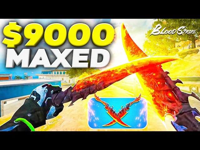 Blood Strike 双持神话武器皮肤“冬之刃”及其视觉特效