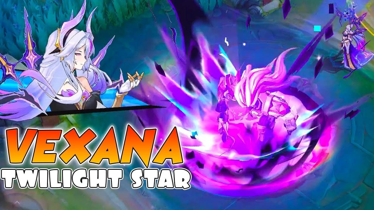 Mobile Legends Bang Bang एस्पिरेंट्स रिरन से Vexana Twilight Star एपिक स्किन आर्टवर्क
