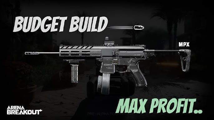 《暗區突圍》CQB MPX 藍圖與武器截圖