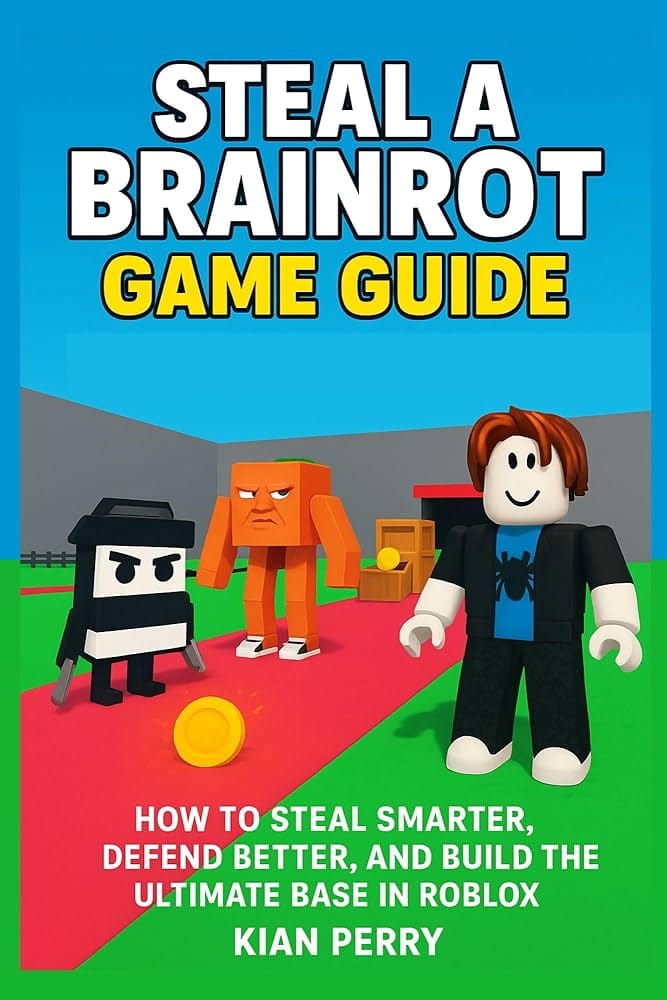 واجهة Brainrot Bazaar في Steal a Brainrot توضح أسعار امتطاءات الميم بالروبوكس
