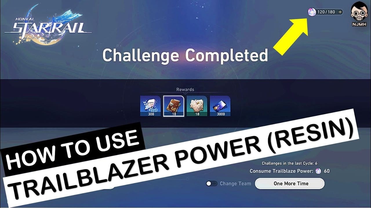 崩壞：星穹鐵道開拓力介面，顯示每日上限、恢復速度與預備開拓力