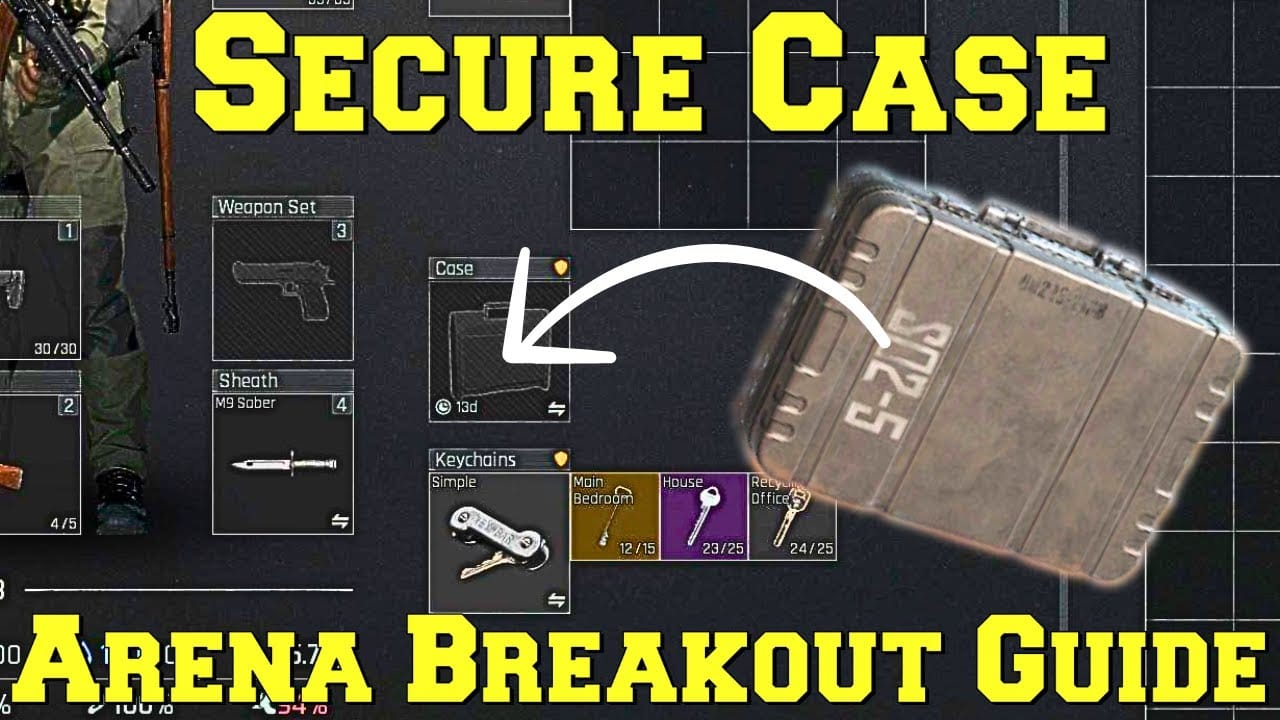 Arena Breakoutの2x3と3x3セキュアコンテナのサイズ比較