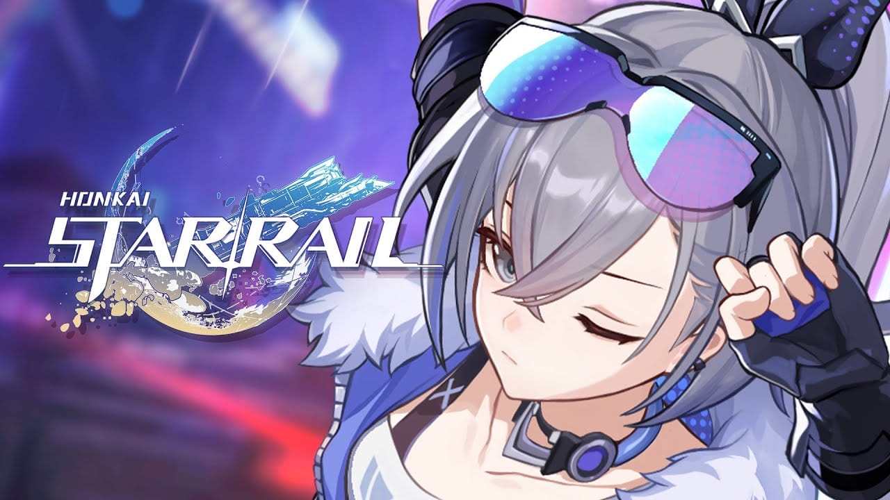 Karya seni karakter Silver Wolf Lv.999 Honkai Star Rail dalam status Godmode Player