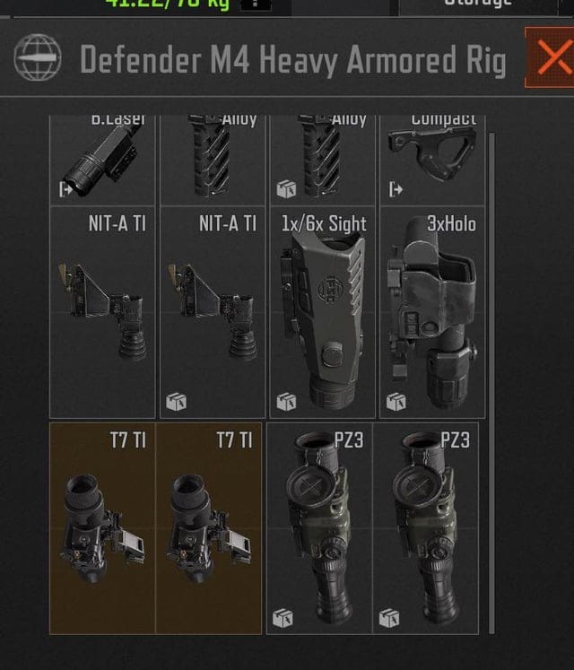 Perbandingan optik Arena Breakout: T7 Thermal vs PVS-14 vs pemandangan holografik