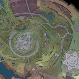 Carte de Wuthering Waves montrant le simulateur d'Hologramme tactique Lahai-Roi et l'emplacement de Napolita pour débloquer l'Hologramme niveau 7